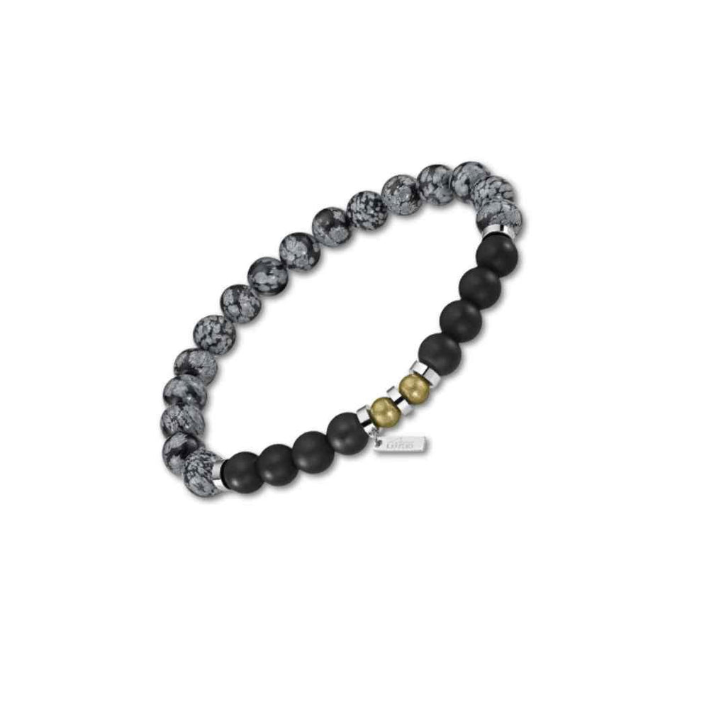 Lotus Style Men’s Beaded Bracelet