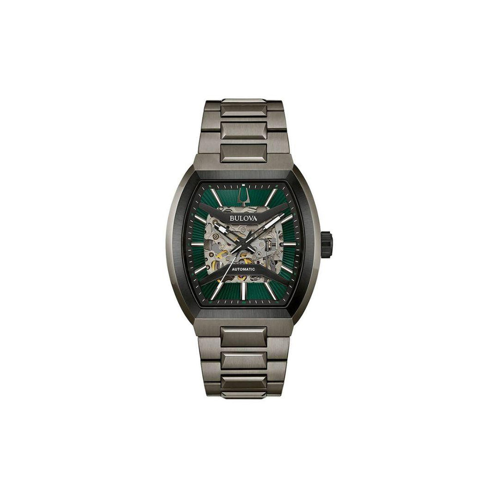 Bulova Maquina Automatic – Tonneau Case & Gunmetal Finish