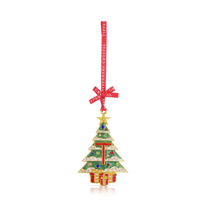 Tipperary Alphabet Christmas Tree Decoration - T