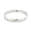 Sterling Silver History of Ireland Bracelet