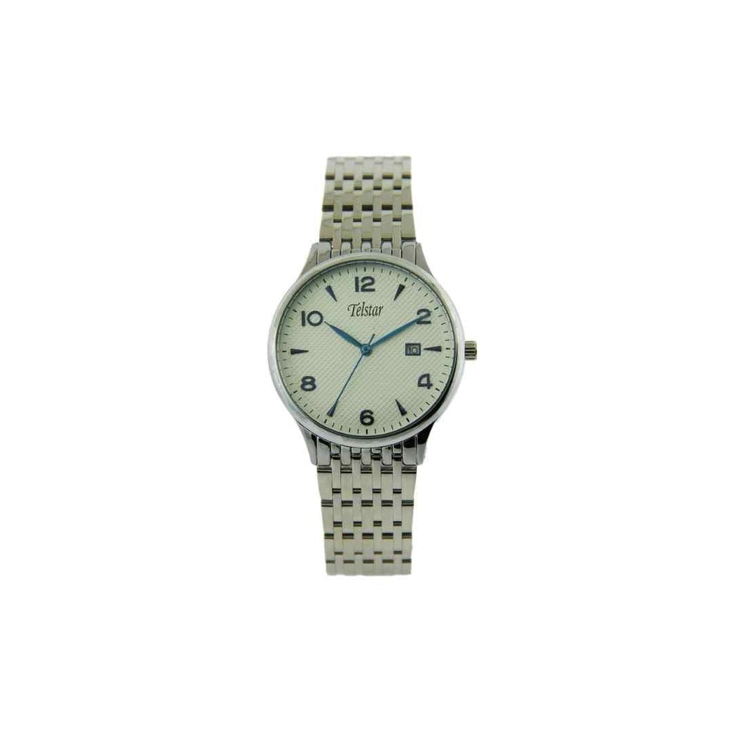 Telstar Gents Silver Bracelet Watch