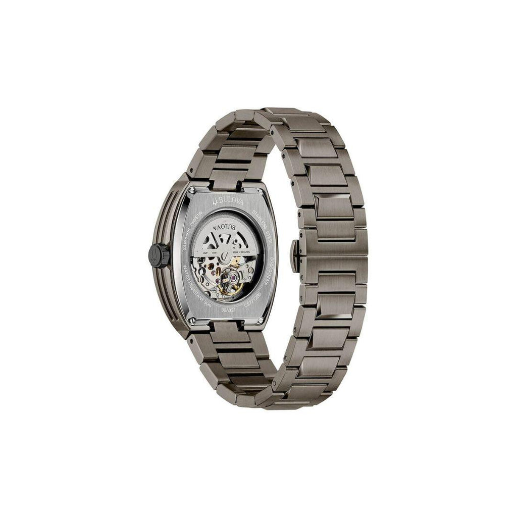 Bulova Maquina Automatic – Tonneau Case & Gunmetal Finish