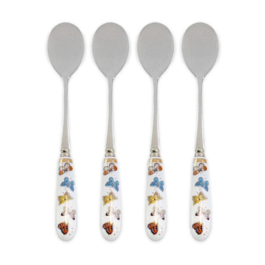 Butterfly Dessert Spoon Set — Set of 4