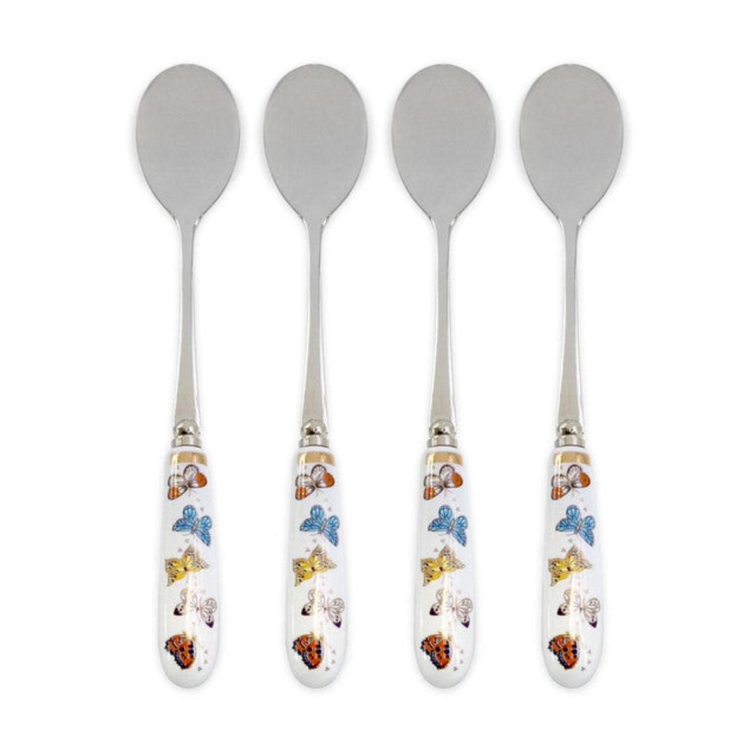 Butterfly Dessert Spoon Set — Set of 4