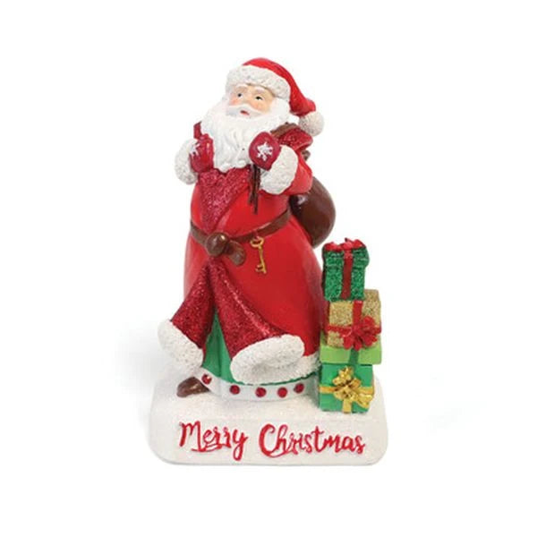 Tipperary Santa With Presents Ornament