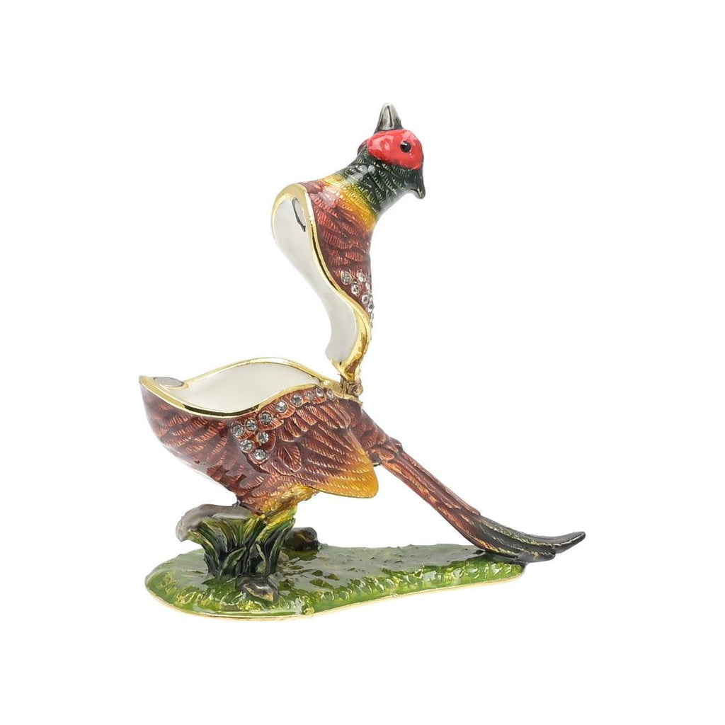 Treasured Trinket – Pheasant Trinket Box