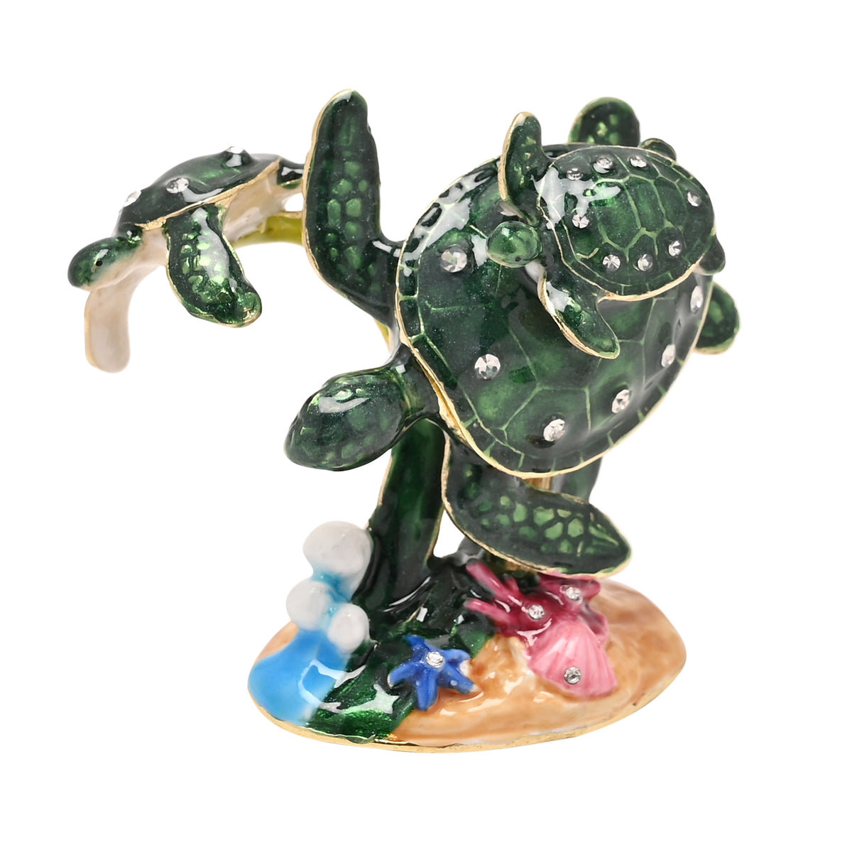 Coral Turtle Trinket