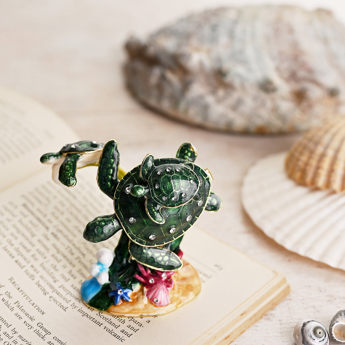 Coral Turtle Trinket