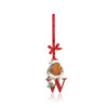 Tipperary Alphabet Robin Christmas Decoration - W
