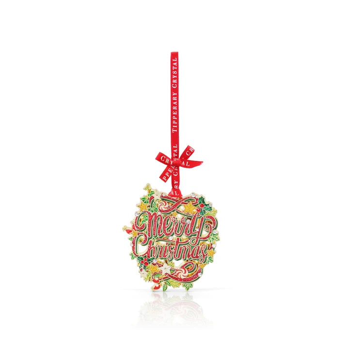 Tipperary Sparkle Merry Christmas Decoration