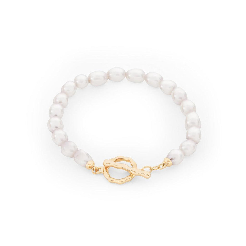 Pearl Bracelet - Gold