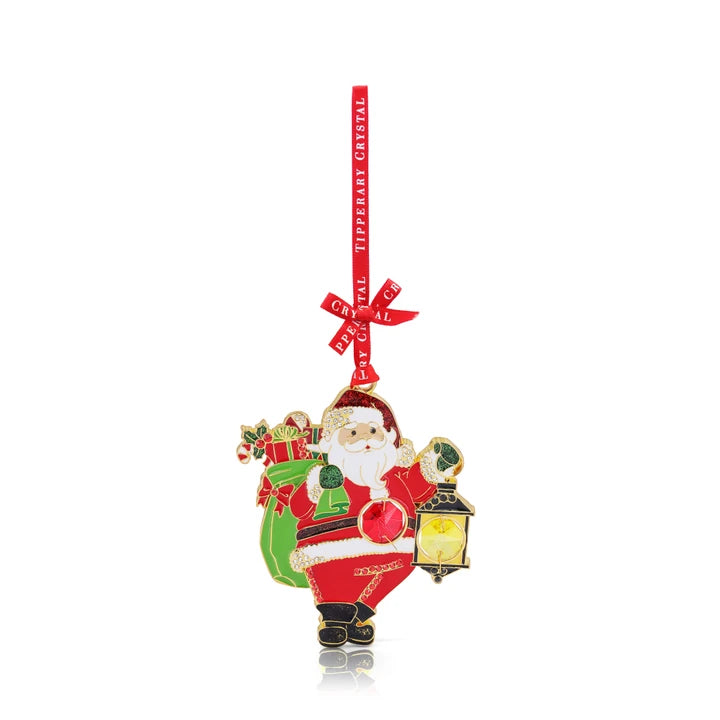 Tipperary Gem Santa and Lantern Decoration