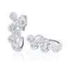 Bubble Collection – White Gold & Natural Diamond Earrings