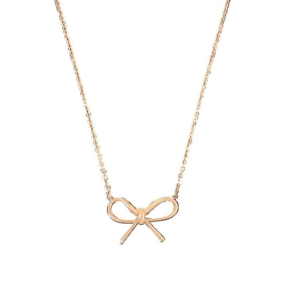 Bow Pendant - Gold