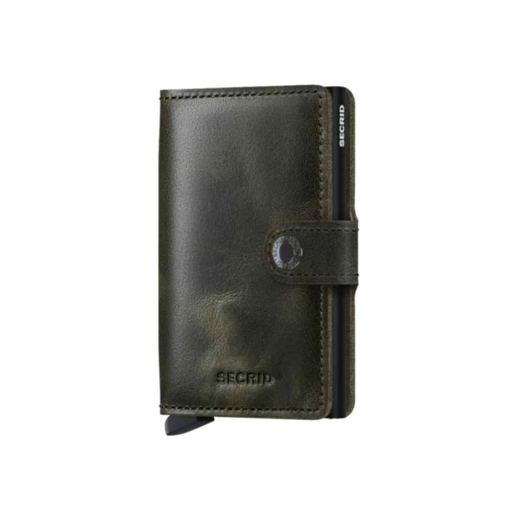 Vintage Olive Black - Secrid Miniwallet