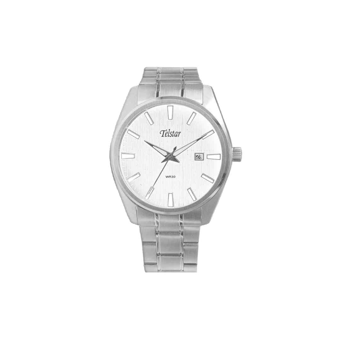 Telstar Gents Classic Silver Bracelet Watch