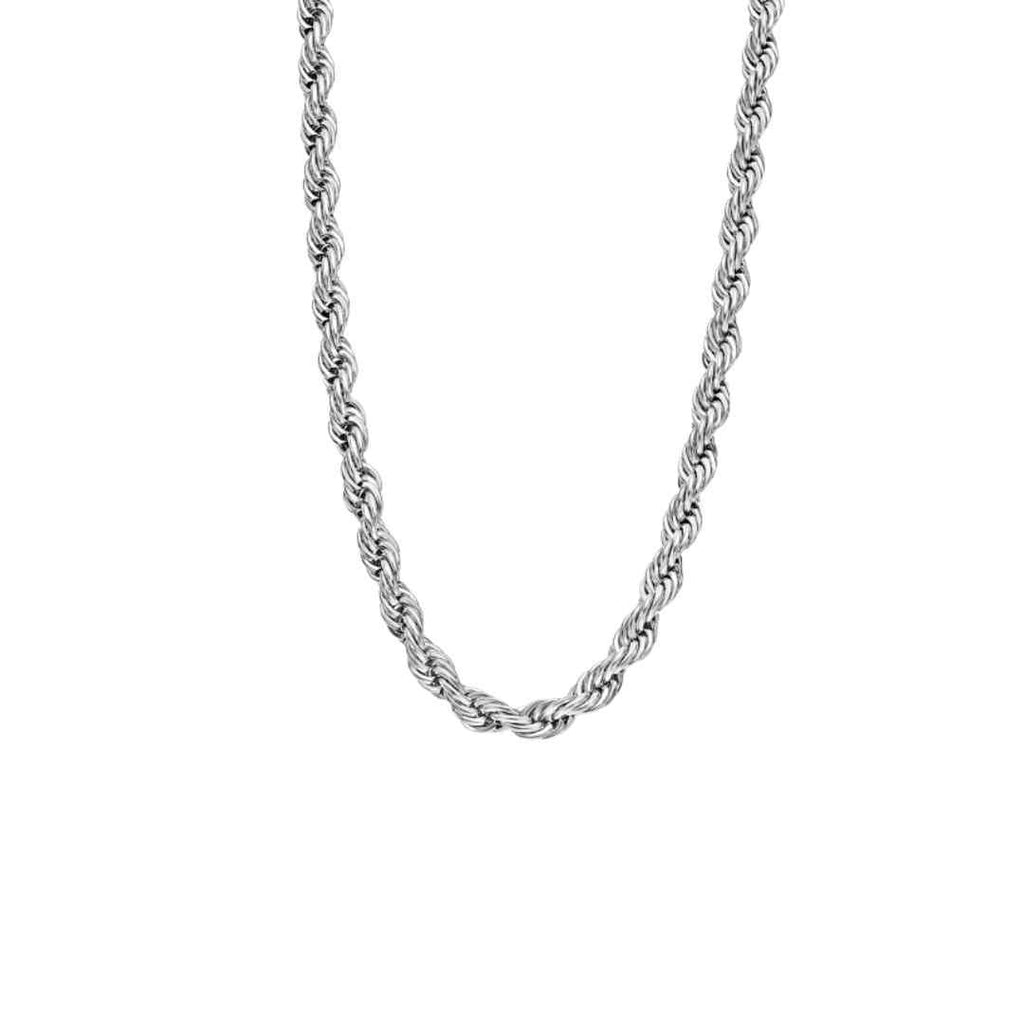 Lotus Style Men’s Stainless Steel Necklace