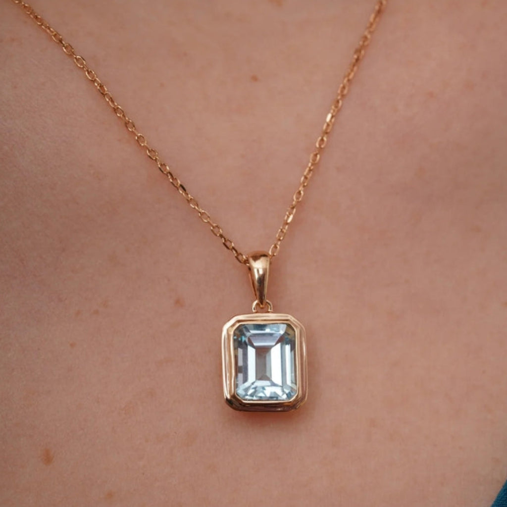 Burren Lagoon Blue  Pendant