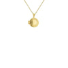 9ct Yellow Gold Decorative Round Locket Pendant