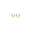 9ct Yellow Gold Polished Ball Stud Earrings
