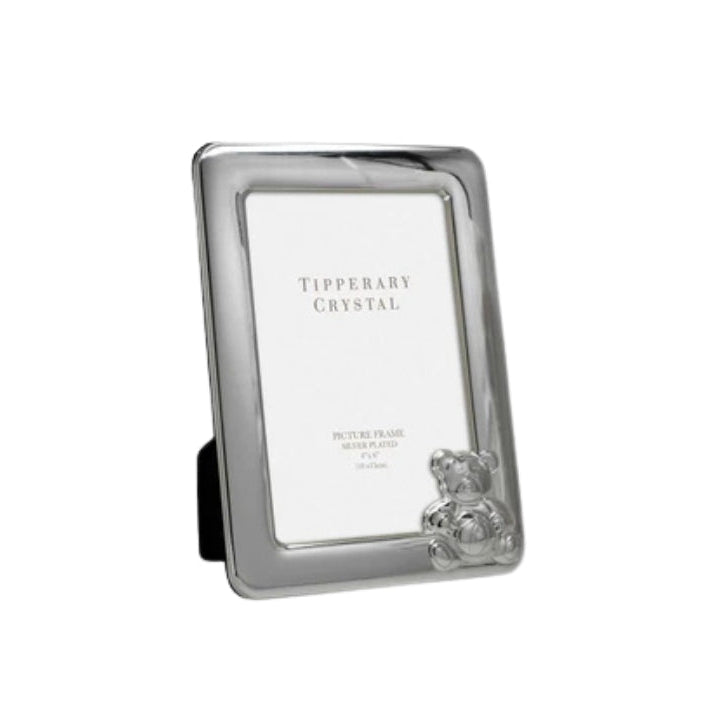 Tipperary Crystal – Baby Frame with Bear (4" x 6")