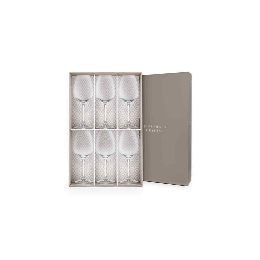 Tipperary Crystal – Prestige Red Wine Glasses (Set of 6)