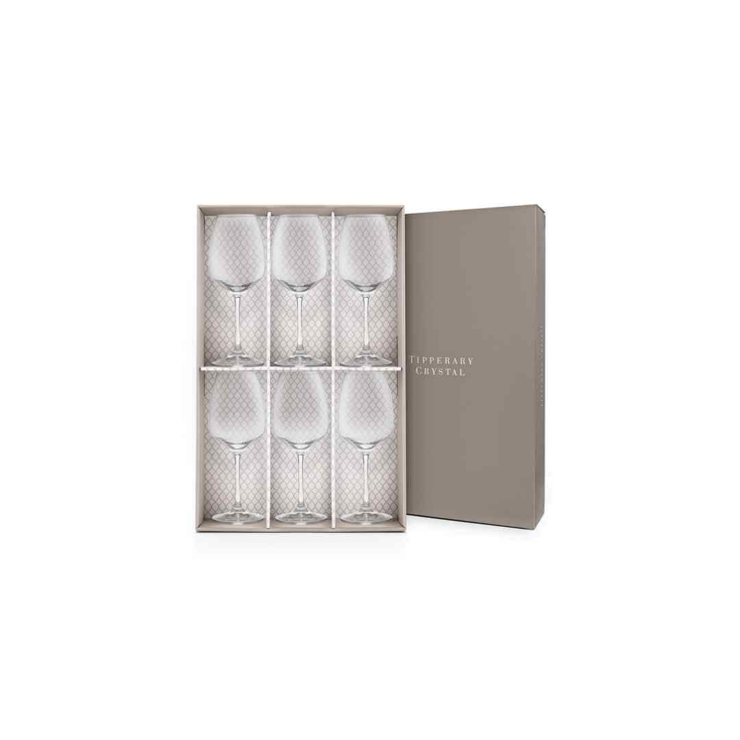Tipperary Crystal – Prestige Red Wine Glasses (Set of 6)
