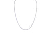 Silver 4mm Rounded Box Belcher Chain