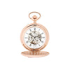 Telstar Mechanical Skeleton Pocket Watch – Rose Gold Tone
