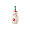 Belleek polar bear Ornament