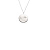 Enibas Silver Las mo Shlí Large Diamond Pendant