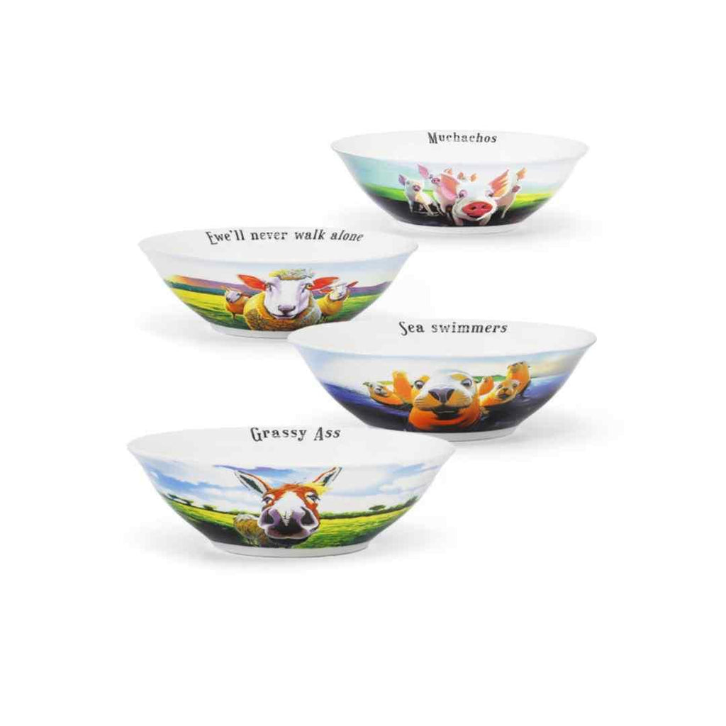 Eoin O’Connor “Beyond The Herd” Bowls — Set of 4