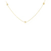9ct Yellow Gold 3 Heart Necklet