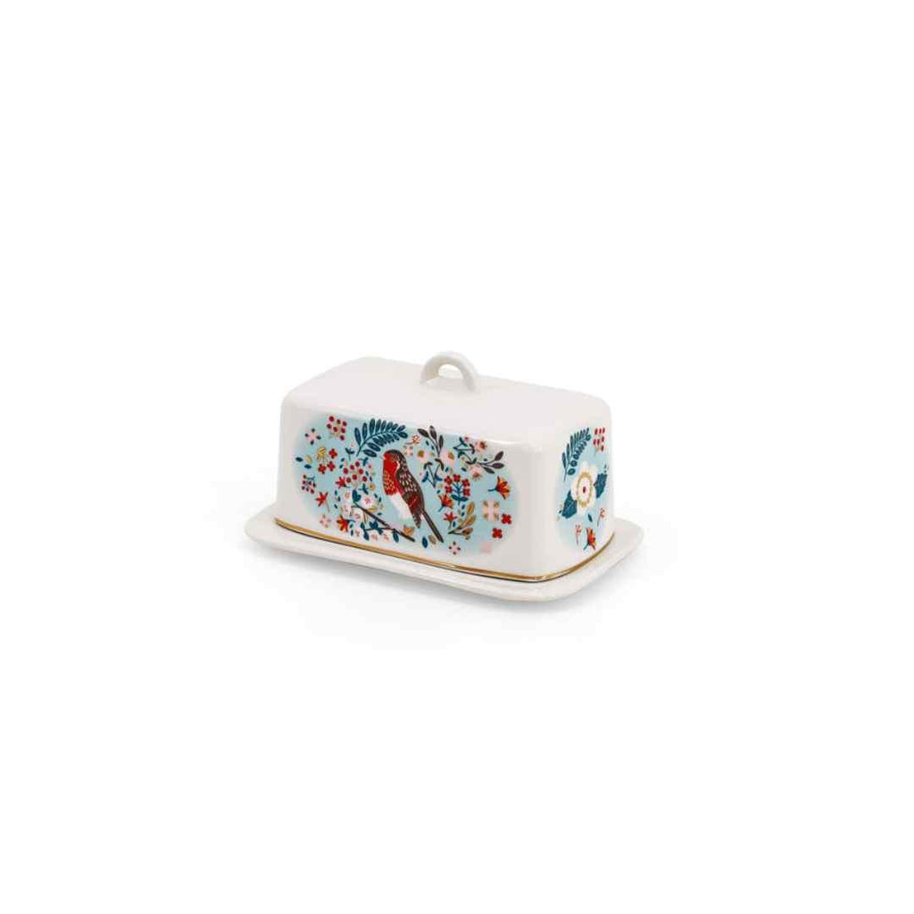 Birdy by Tipperary Crystal – Butter Dish