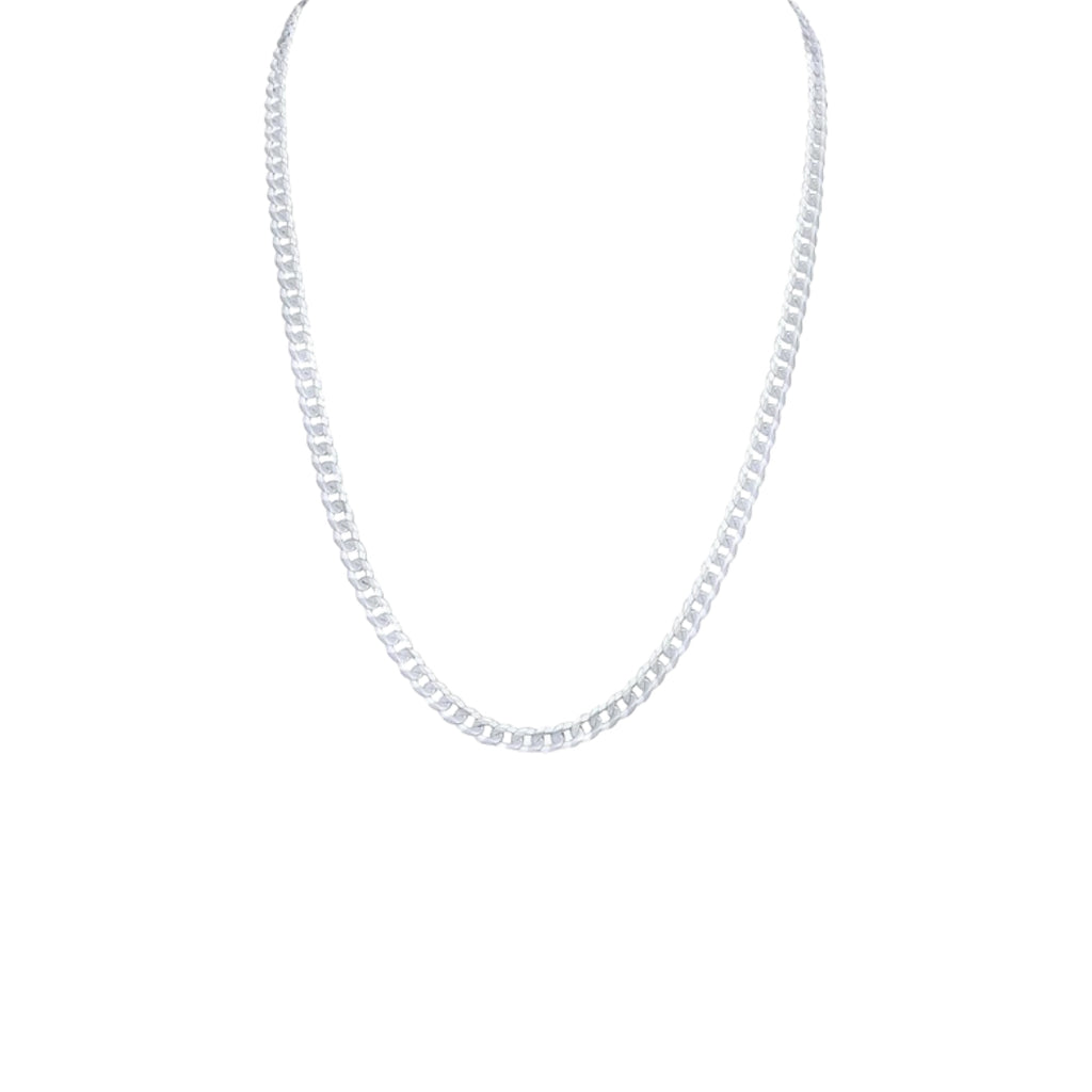 Silver 5.5mm Curb Chain