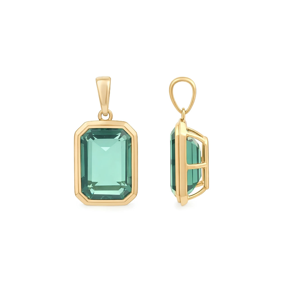 Burren Lagoon Green Pendant