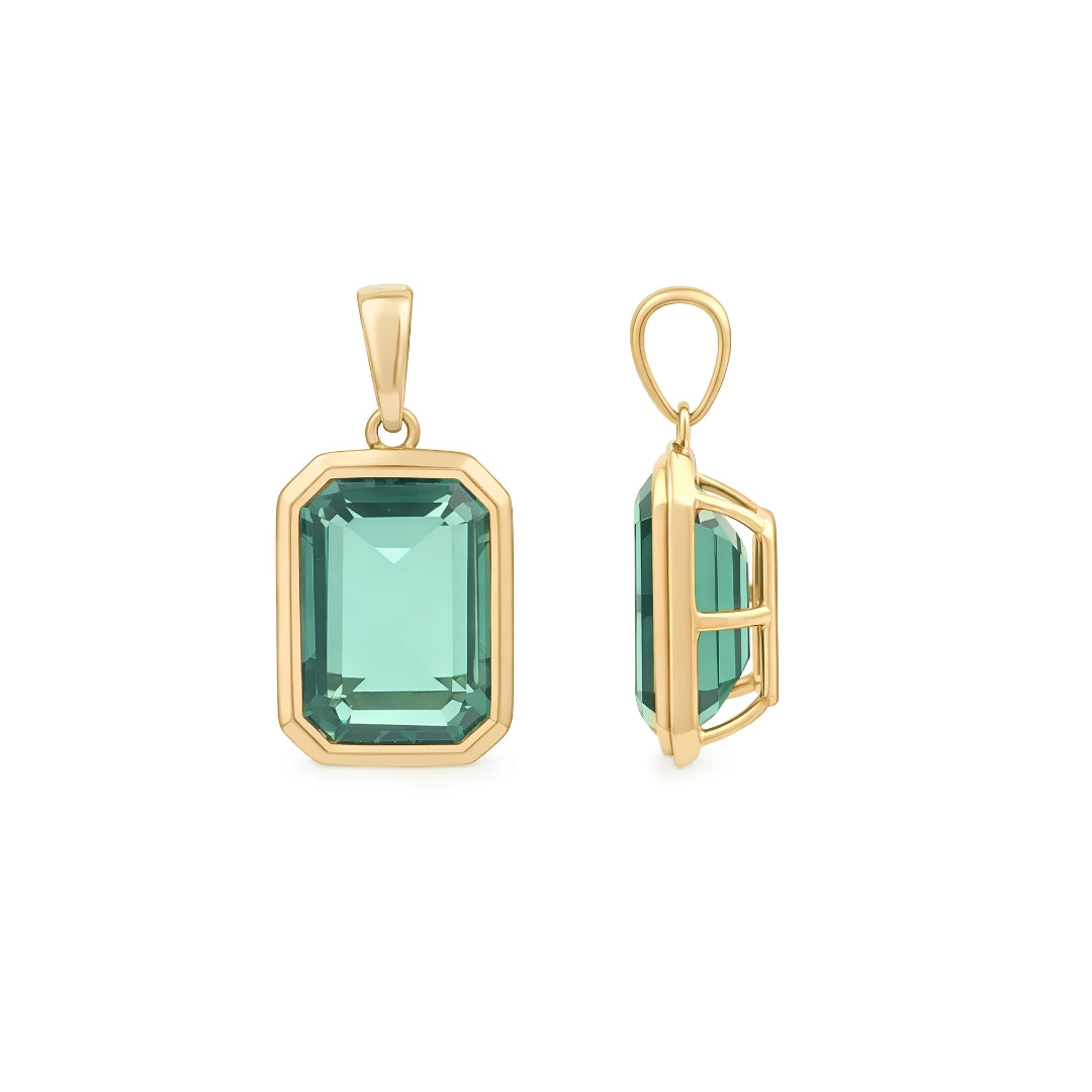 Burren Lagoon Green Pendant