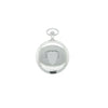 Dalton Silver-Tone Shield Engraved Pocket Watch with Full Figure Dial