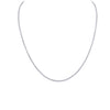 Silver 2.5mm Rounded Box Belcher Chain