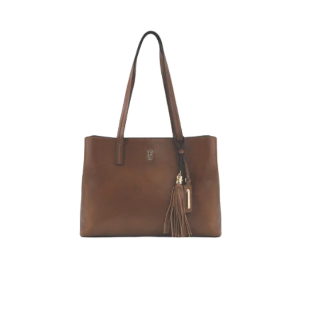 Tipperary Crystal Eaton Tote Bag – Brown