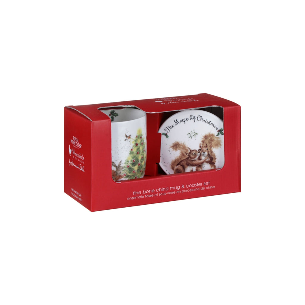 Royal Worcester Squirrel Coaster set