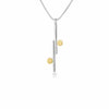 Yvonne Kelly Circle of Hope Pendant – 9ct Gold & Sterling Silver