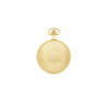 Dalton Gold-Tone Engraved Pocket Watch with Roman Numeral Dial