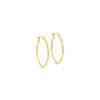 9ct Yellow Gold Creole Hoop Earrings