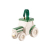 Belleek Green Tractor Ornament