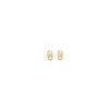 Burren “Passing Time Stud Earrings” – Gold