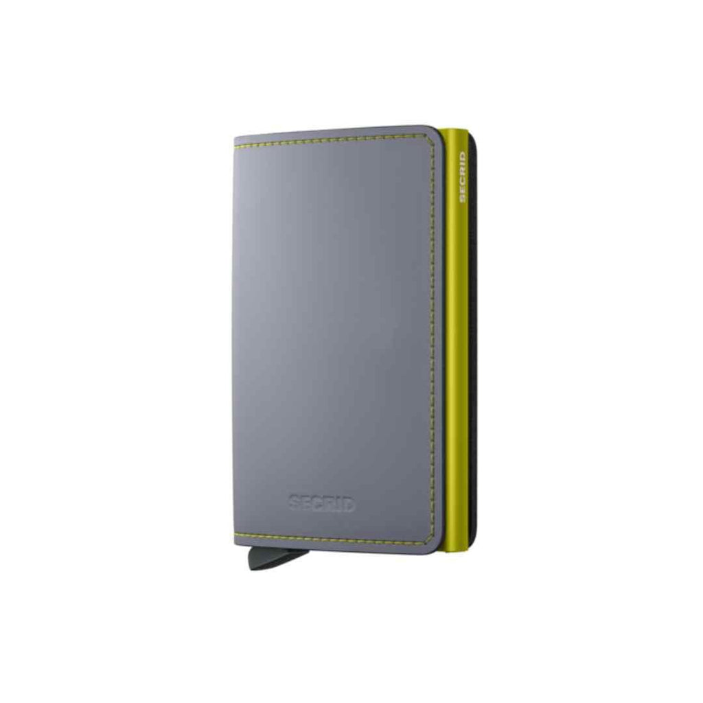 Matte Grey Lime - Secrid Miniwallet