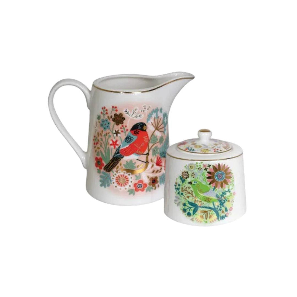 Birdy by Tipperary Crystal – Milk Jug & Sugar Bowl Set