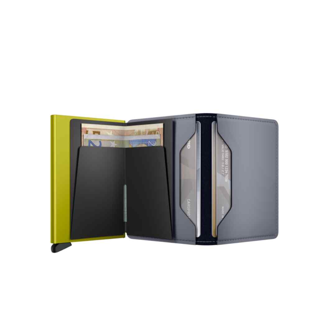 Matte Grey Lime - Secrid Miniwallet