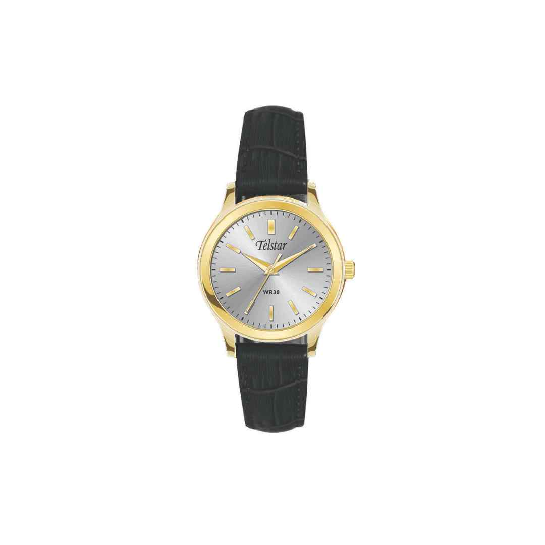 Telstar Ladies Gold & Black Classic Watch